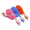 Retractable USB flat cable, 2.0 A/M TO micro 5p B/M