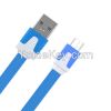 Retractable USB flat cable, 2.0 A/M TO micro 5p B/M