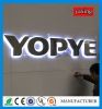 Metal backlit led letter