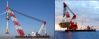 Floating crane barge 3...