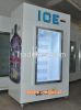 Glass door ice storage...