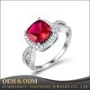 Lab Ruby CZ Crystal Pr...