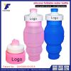 2016 Promotion Custom Logo Welcomed Wholesale Silicone Foldable Travel Bottle OEM