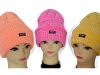 Knitted hats,100% acrylic winter hat and cap for girls