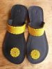 Yellow Strap Flat sandal