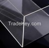 Clear square acrylic d...
