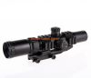 1.5-4x30 tri-color illuminated Reticle Hunting RifleScope with Horse Shoe Prism reticle