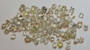 Rough natural diamonds...