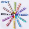 12 Multicolors Custom Whiteboard Marker Pen , with Refill Ink Kids Whi