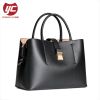 China Factory Faux Leather Fashionable Women Handbag Sales