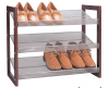 3 tier mesh shoe shelf...