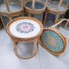 SIRENA WOVEN RATTAN TA...