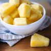 ALL-NATURAL FROZEN PINEAPPLE / NO ADDITIVES / NON-GMO / PURE FRUIT