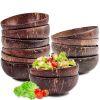 ALL-NATURAL COCONUT SHELL BOWL / PLANT-BASED DINING SOLUTION / COMPOSTABLE AND STYLISH DESIGN