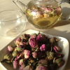 BEST SELLING ROSE BUD TEA CLEAN LABEL PURELY MADE FOR RELAXATION AND BEAUTY BENEFITS