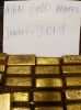 Gold dore bars