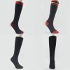 Knee high socks, jacquard socks, TC / Cotton socks, knee high socks with lurex, socks with lurex, fashion socks