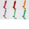 Knee high socks, jacquard socks, TC / Cotton socks, knee high socks with lurex, socks with lurex, fashion socks