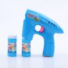 space battery operated soap bubble gun with light