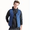  Manufacturer Men's Packable Down Sleeveless Coat Heated Vest 5V 