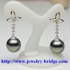 Black Tahitian Pearl E...