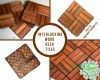 Interlocking Wood Deck...