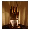 Folk art bamboo lamp/ ...