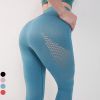 Blue Mesh Leggings Wholesale Manufacturer