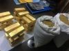 Pure uncut gold bars a...