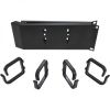2U 19 Inch Angled Cabl...