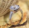 silver engagement ring