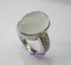Silver Moonstone Fashi...