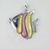 shell pendant silver 925