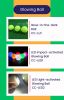 glow in dark balls LED...
