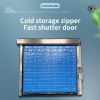 Cold storage zipper ty...