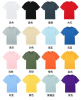 185Gsm 100% Cotton T-shirts