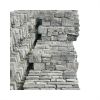 AETHER gray cultured stone for fireplace extrior stone siding panel