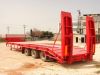 4 axles lowbed semi trailer