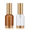 30ml Bottoming Bottle Plant Essential Oil Bottle Yunshan Medicinal Essential Oil Press spray Brown Split Bottle