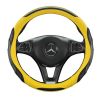 Car Anti-Slip Leather Steering Wheel Cover Universal Car Steering Wheel Protective Cover Fashion Style 38cm Shape O Shape D