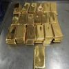 Gold dore bars