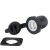 DUAL USB SOCKET, NO LE...