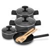 9 PC Non-stick cookwar...