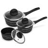 6 PC Non-stick cookware set