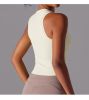 Built-In Bra Crop Top - Side Support Pilates Shirt BX661