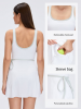 Built-In Bra Tennis Dress - Anti-Peep Yoga Skirt D26041