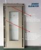 Eelvator swing door, e...