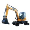Small Excavators on Wh...