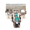 6 rows gasoline engine drive walking behind type rice transplanter machine 