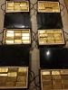 gold bars and copper c...